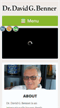 Mobile Screenshot of drdavidgbenner.ca