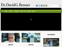 Tablet Screenshot of drdavidgbenner.ca